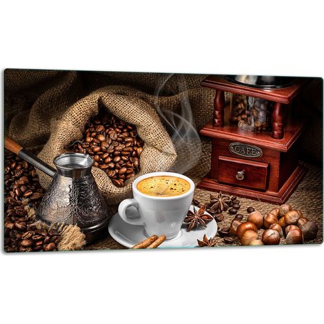 Tablero de corte de plato de vidrio 52x30 Caf (1/5)