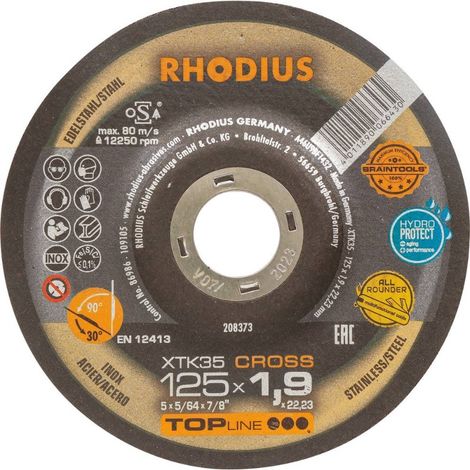 Rhodius XTK 35 disque à tronçonner extra-fin 125 mm (1/4)