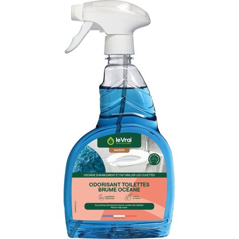 Profumatore per WC Nebbia Oceano Spray 750ml - Le Vrai