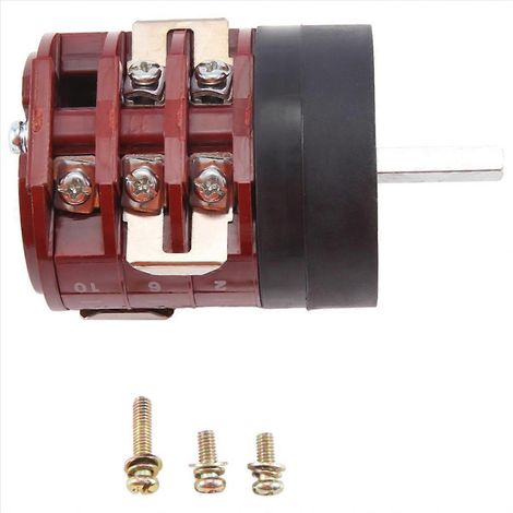 Inverseur de marche 32A 220V/380V pour moteur de démonte-pneu, commutateur de sens de rotation, pièce de rechange qualité professionnelle (1/5)