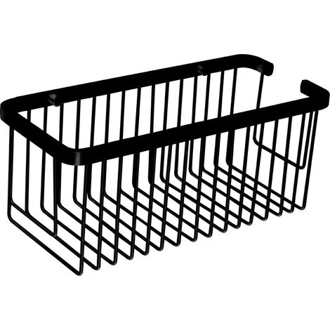 LLAVISAN L135114 Portagel Cesta De Ducha Rectangular Negro - ref: L135114