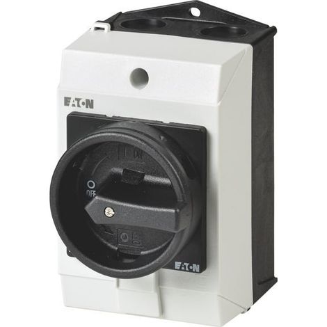 Inter. général 3P+N + 1 F+1O 20A 90° verrouillable en position 0 en saillie 000231935 EATON T0-3-8901/I1/SVB-SW