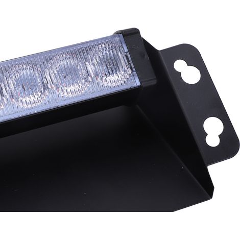 Feu stroboscopique universel à LED pour voitures, feu stroboscopique à ventouse à 8 LED pour pare-brise, feu clignotant, feu de signalisation (1/5)