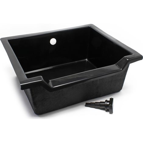 SunSun Vasca per cascata Vaschetta per ruscello Vasca per corsi d’acqua 60l Stagno