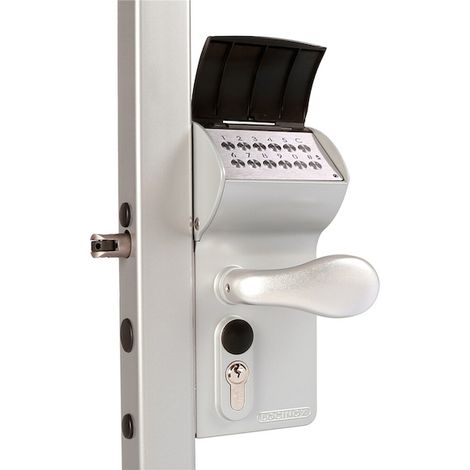 Serrure à code électronique VALENTINO pour profil carré de 40 à 60 mm - LOCINOX