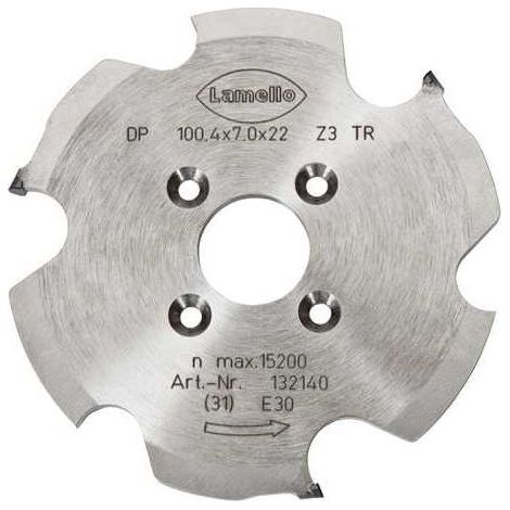 Lamello fresa diamante 132140 100,4 mm lunghezza 22 mm altezza (1/2)