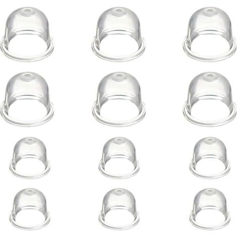 12 Vergaserbecher, 19 mm und 22 mm, Benzin (1/4)