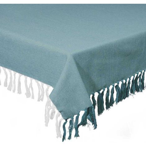 Tognana Tovaglia Chambray Textile 150 x 350 Cm Verde