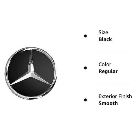 Compatible Mercedes-Benz d'origine 6-6-47-0200 - Enjoliveur de moyeu