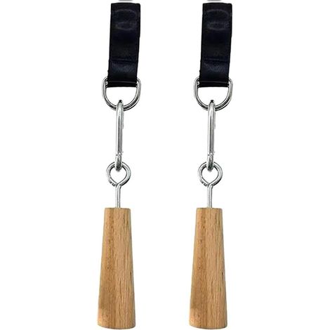 Poignée en bois pour traction, balle de musculation, renforcement des doigts, exercice pour les bras, accessoires de fitness et d'escalade C (1/5)