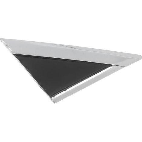 Baguette triangulaire décorative pour rétroviseur extérieur, surface chromée résistante à la chaleur et aux rayures, compatible avec Suzuki SRX 2010-2016 (côté droit) / 22774041 (1/5)