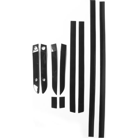 Baguettes décoratives pour la Land Rover Aurora 2020, arborant un motif surdimensionné en fibre de carbone. (1/4)