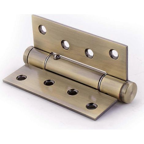 Ferme-porte, charnière invisible à fermeture amortie, fermeture douce et silencieuse, pour maison, jardin d'intérieur, hôtel, porte commerciale - Bronze (1/4)