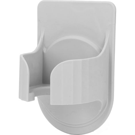 Wandmontierter Getränkehalter für die Dusche, flaches Design 10,5 x 16,2 cm, leicht und funktional, hellgraue Farbe für das Badezimmer. (1/5)