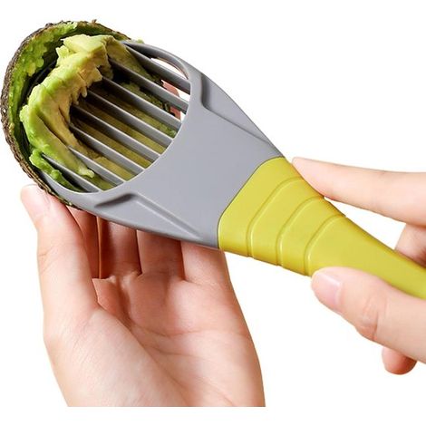 Cortador de aguacates,cortador de frutas y pelador,porcionar y pelar aguacates