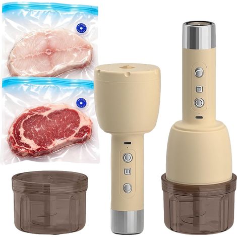 2 en 1 Hachoir Multifonction et Machine Sous Vide Alimentaire (1/5)