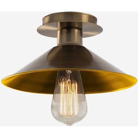 Plafoniera metálica de diseño moderno Nelai - Vintage