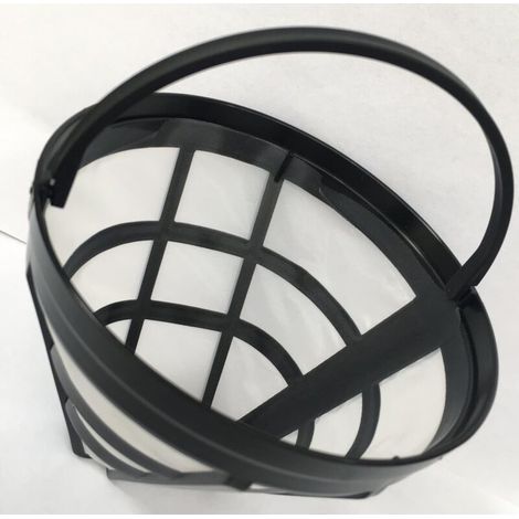 Wiederverwendbarer Kaffeefilter im Korbdesign, Nylon-Wasserfilter für Kaffeemaschinen, ungiftig, geruchlos, hitzebeständig, langlebig und atmungsaktiv, geeignet für (1/4)