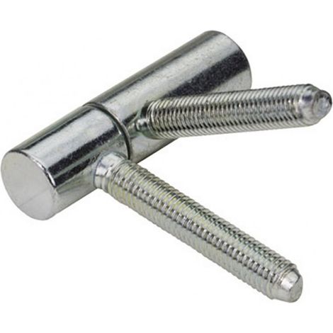 2er Set HETTICH Einschraubdübel, Stahl verzinkt, H.55 x B.15 mm HETTICH