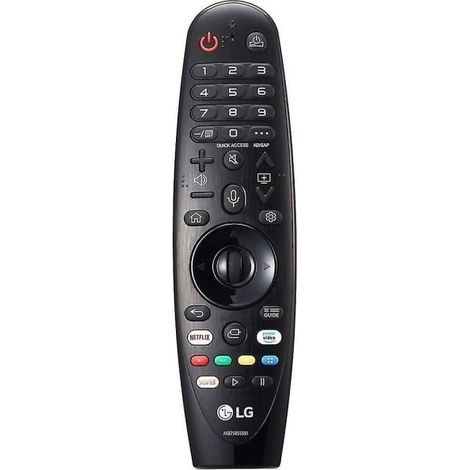 Télécommande Magic Remote, compatible avec de nombreux modèles, boutons de raccourci Netflix et Prime Video