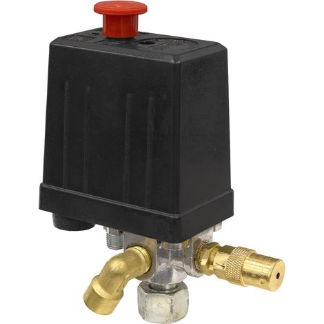 Sealey SAC03PS Pressure Switch with 4 x 1/4"" Ports 6-8bar