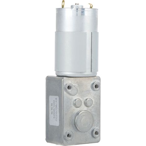 Moteur à engrenage à vis sans fin DC 24V, grand couple basse vitesse, contrôle bidirectionnel, XD40WB-555YSF 50 tr/min, réducteur de précision pour automatisation. (1/5)