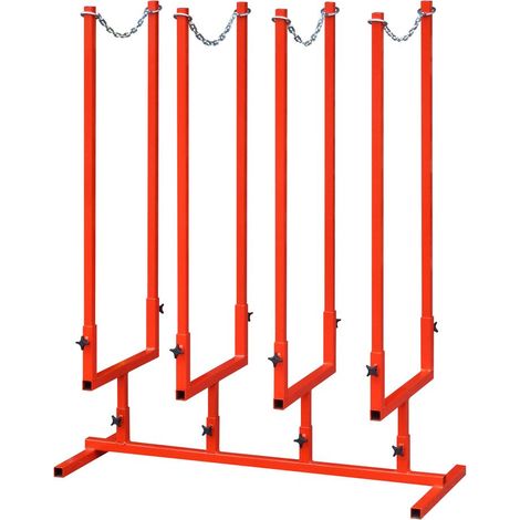 Outifrance – Tréteau multi-bûches 20 kg – Structure en tubes d'acier 25x25mm – Charge maximale 1000mm – Démontable pour rangement (1/3)