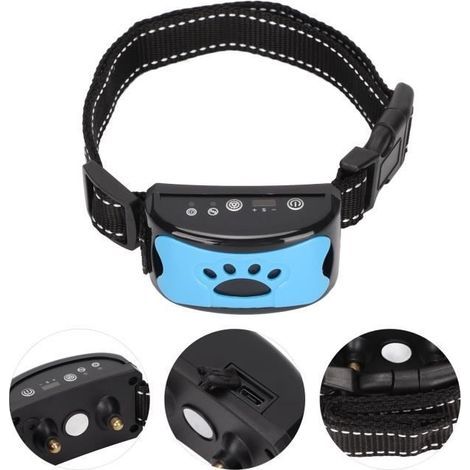 Wiederaufladbares Antibellhalsband von SALALIS für Hunde, Antibellhalsband für Hunde, Trainingshalsband, Halsband für Haustiere (1/3)