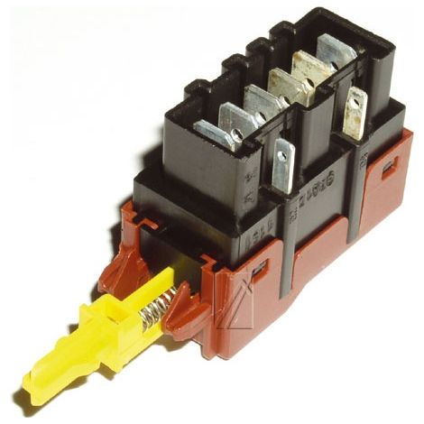 INTERRUPTEUR MARCHE ARRET LAVE LINGE ARTHUR MARTIN FAURE 1249271402 Electrolux (1/2)