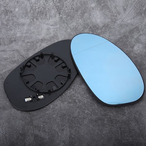 Rétroviseur chauffant anti-buée en verre pour portière auto, rétro vue arrière compatible E82 E90 E91 E92 E46 (1/3)