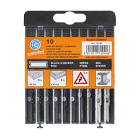JUEGO DE HOJAS PARA SIERRA DE VAIVÉN COMPATIBLES CON BLACK & DECKER