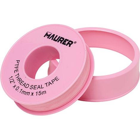 NASTRO TEFLON 1/2"-MT.12 ROSA MAURER