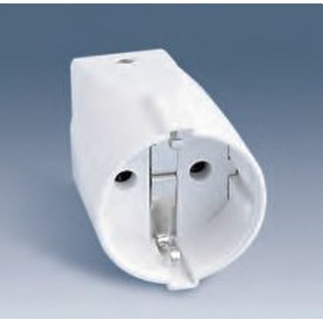 SIMONE 10442-31  Spina base antenna 16A 250V bianca