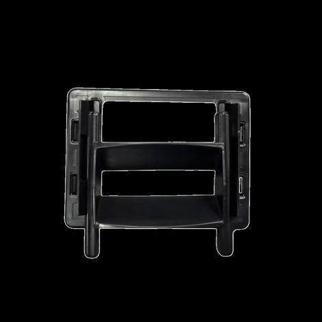 Spare tire mounting plate 7603N6 9656866580, specially supplied with Peugeot Citroën plastic. (1/4)