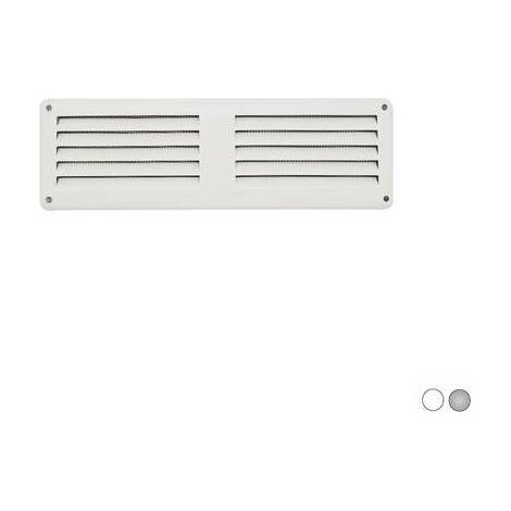 GRIGLIA DA SOVRAPPORRE IN METALLO CON RETE L. 200 X H. 60 MM Misura: Bianco