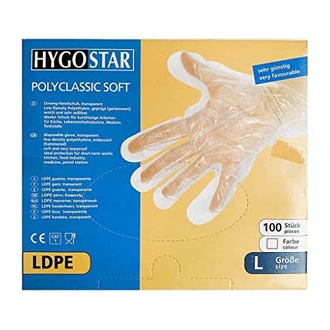 FRANZ GANTS EN DE POLYÉTHYLÈNE BASSE DENSITÉ DE L'HOMME - POLYCLASSIC SOFT LOT DE 5000. FRANZ MENSCH 263206