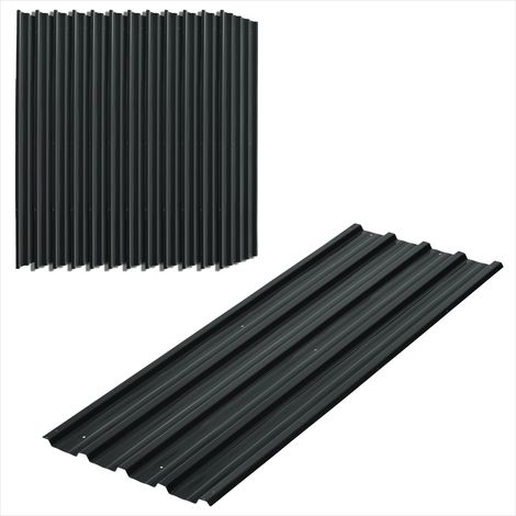 SunJet Panneau de bardage, plaque ondulée, Lot de 12 panneaux - Réf. GV2EQBKXIP7A (1/5)