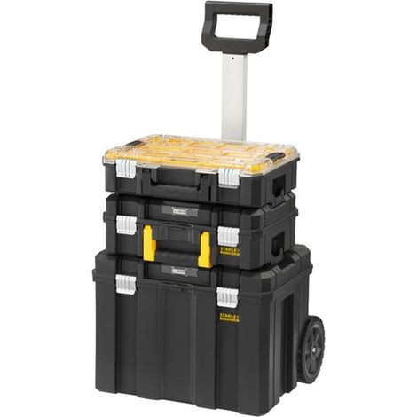 Stanley Pro-Stack - Juego de 3 maletas para herramientas Pro-Stack FMST1-80101