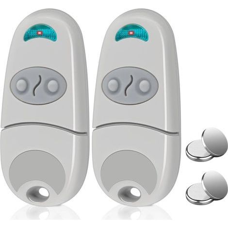 Gate remote control, 433.92MHz gate remote control, 2 PCS Universal gate remote control compatible with C@me 432EV, EE, NA, 2 channels (1/5)