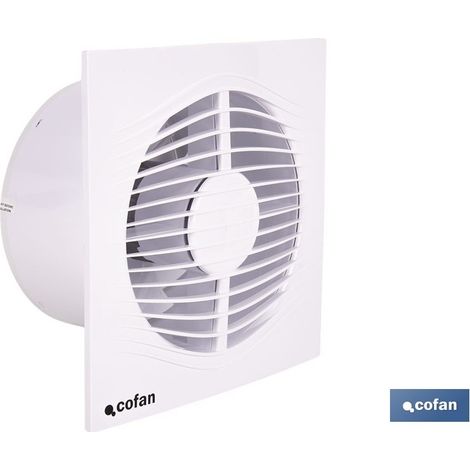Extractor de aire axial silencioso 10 W 195 x 176 mm Ø150 mm (1/4)
