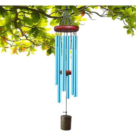 Windspiel 66 cm beruhigendes Windspiel Aluminumrohr Retro