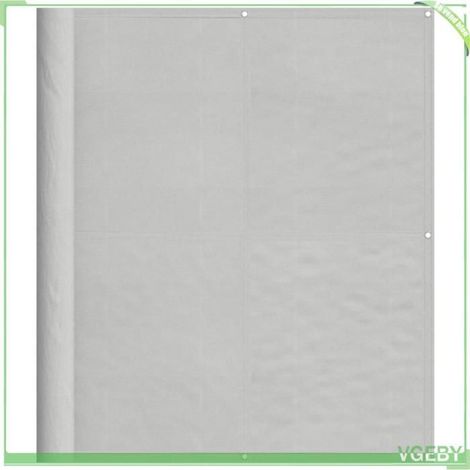 Paravent de balcon - FAFEICY - 4000014 - gris clair - 120 x 300 cm - polyester oxford PU résistant (1/5)