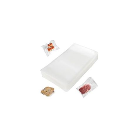 Lot de 100 sacs sous vide alimentaire 15cm x 25cm – Résistants aux déchirures – Pour conservation sous vide viandes, fruits, légumes (1/5)