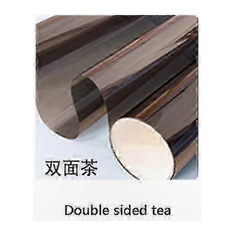 Film miroir anti-fuites pour fenêtres, autocollant réfléchissant teinté pour la maison et le bureau, longueur 1 mètre (50 cm), double face. (1/5)