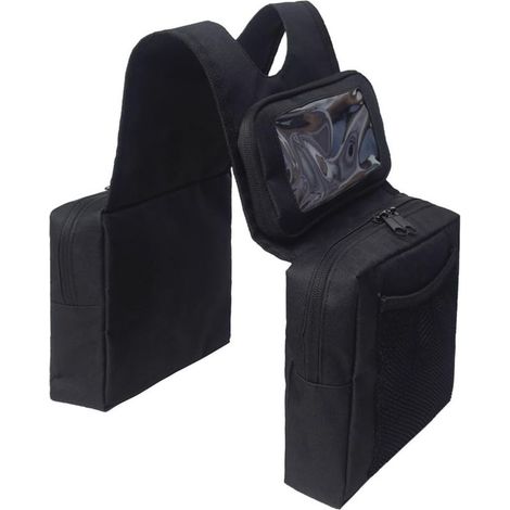Motorrad-Tankrucksack, wasserdichte, vibrationsdämpfende Motorrad-Satteltasche für Gepäckträger, Front-Satteltasche für Motorräder, MTB-Tankrucksack, Tanktasche, für Anhänger, Abenteuer, Schneemobil (1/5)