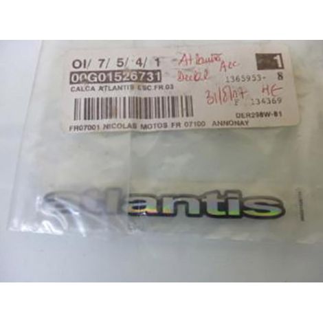Original Motorrad Aufkleber Sticker Derbi 50 Atlantis 00G01526731