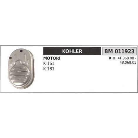 KOHLER Schalldämpfer KOHLER Motorhacke K 161 181 011923 4106808 4806801