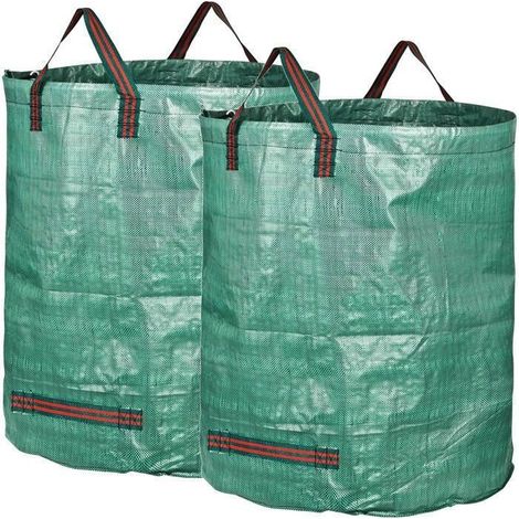 Gartensack - Extra robust - Set von 3 - Grün - 272L