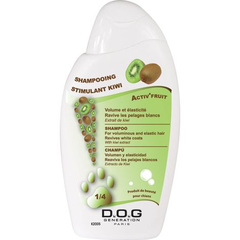 Shampoing Stimulant Kiwi Dog Generation : 250ml (1/3)