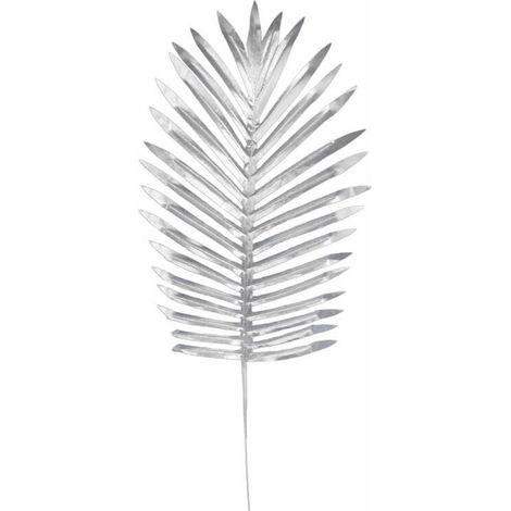 Foglia di Cycas argentata per composizioni floreali 35x20 cm (1/2)